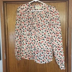 Like new Bettie Page Sheer Blouse XL